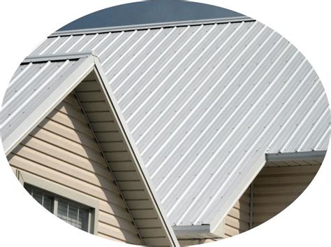 white sheet metal|residential white metal roof.